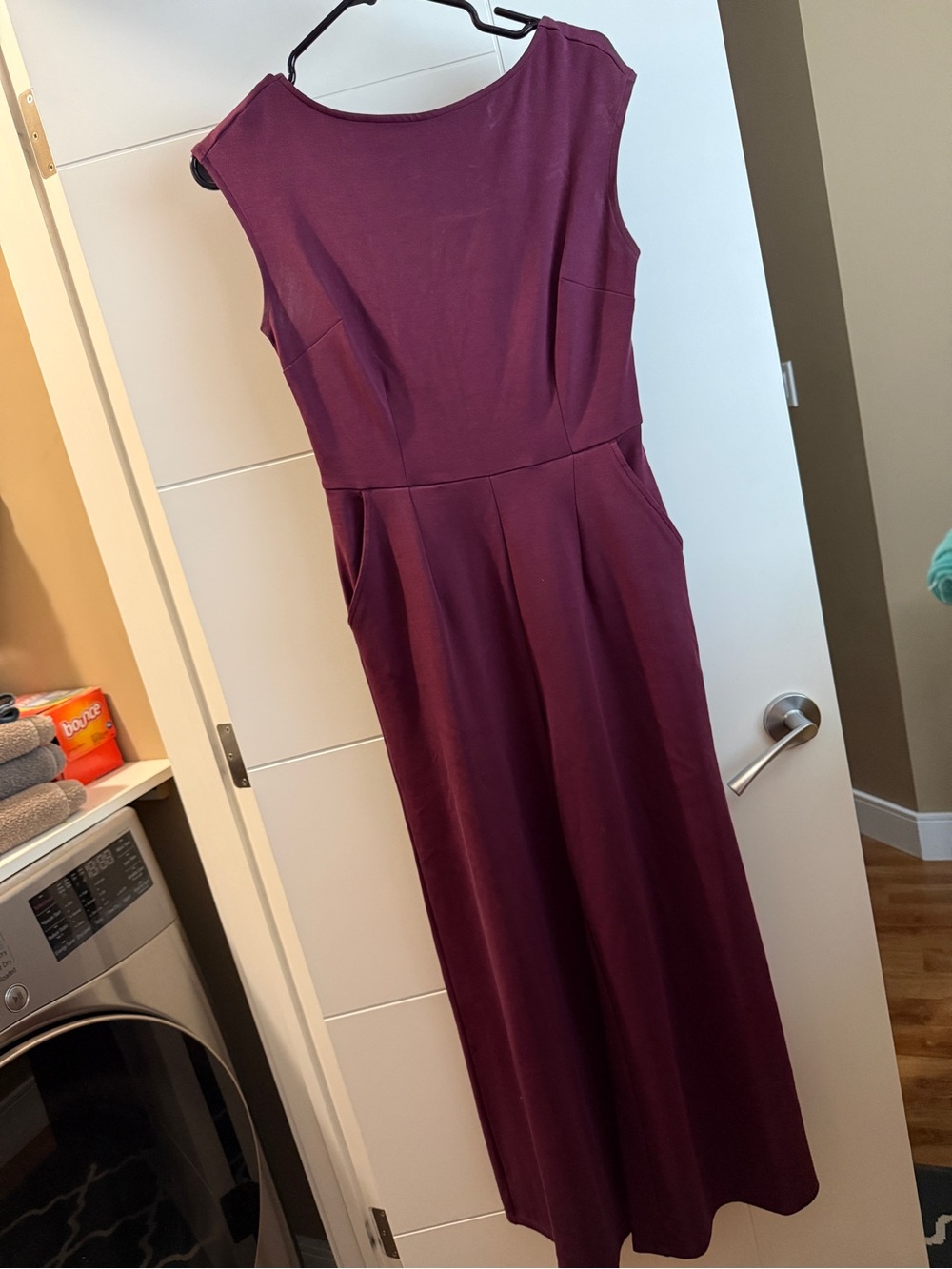 Old Navy Sleeveless Plum wide leg Romper